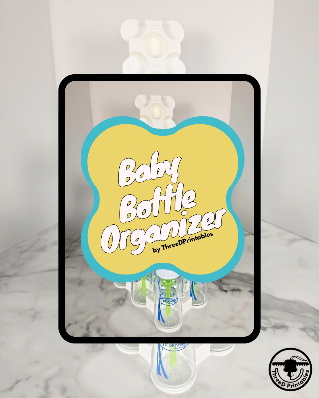 Bottle Holder for Target Drawer Systems | Keeps Bottles Upright & Organized