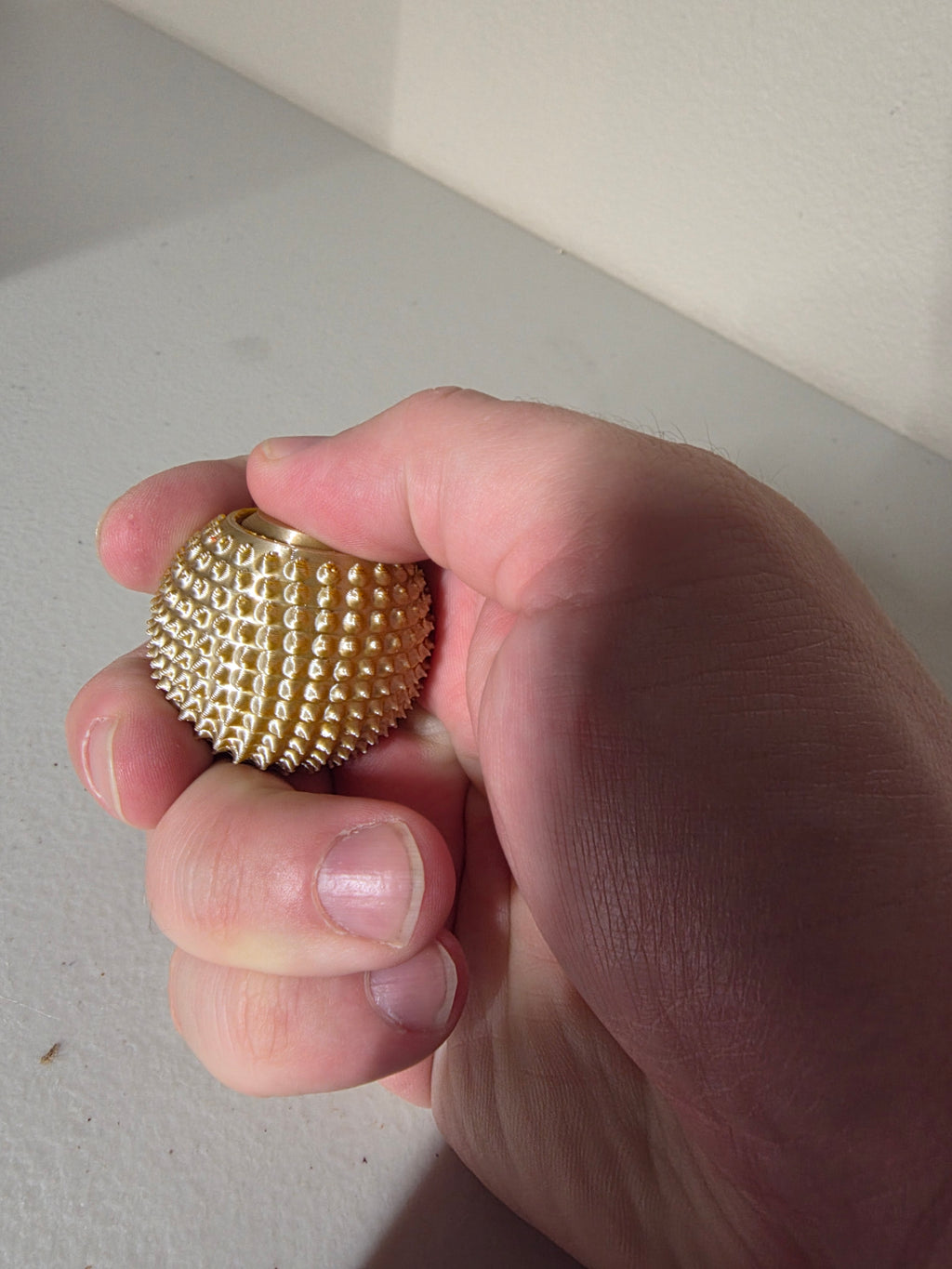 Prickly Pokey Ball | Compact Spiked Sensory Tool with Clicky Button