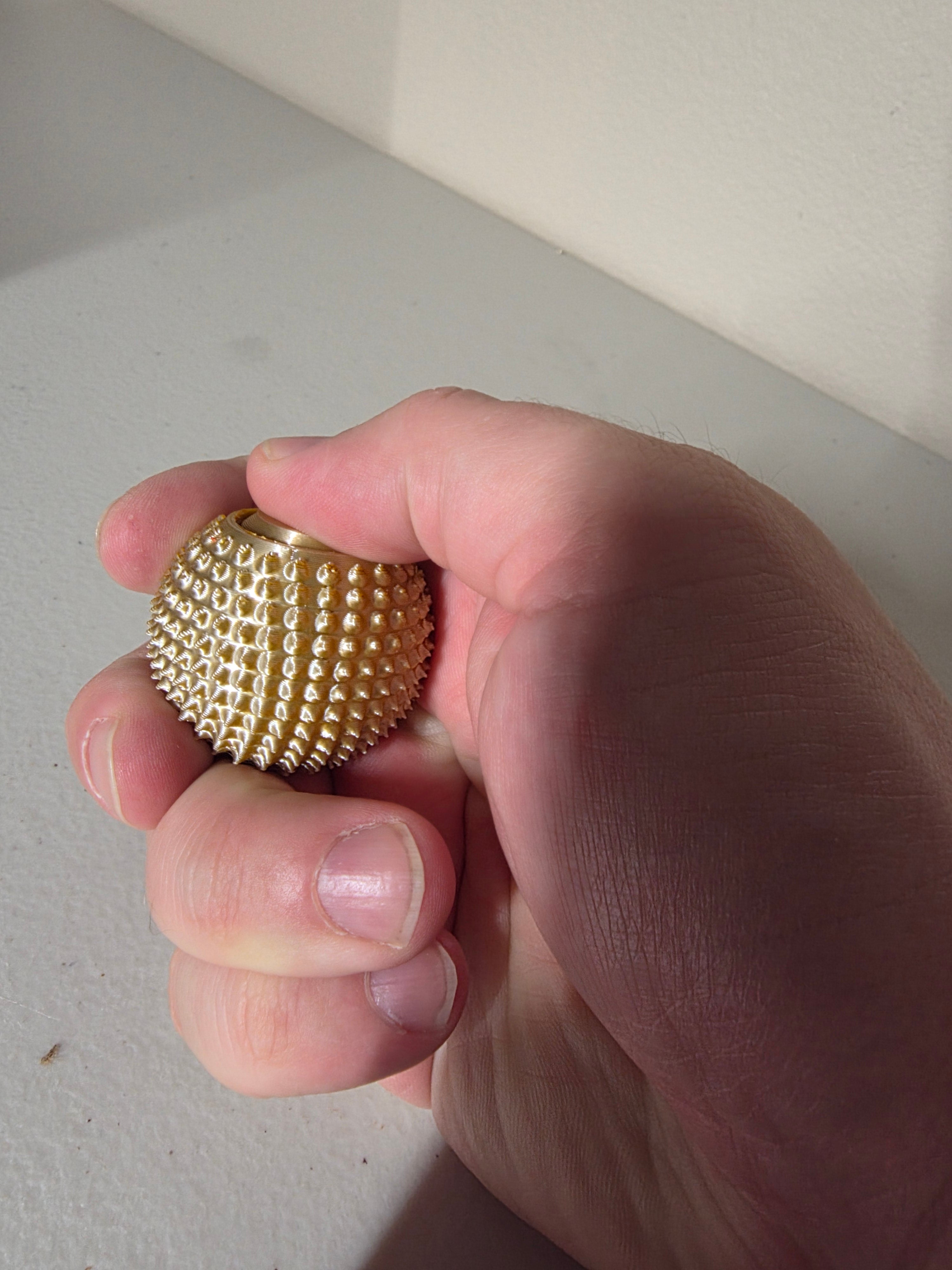 Prickly Pokey Ball | Compact Spiked Sensory Tool with Clicky Button