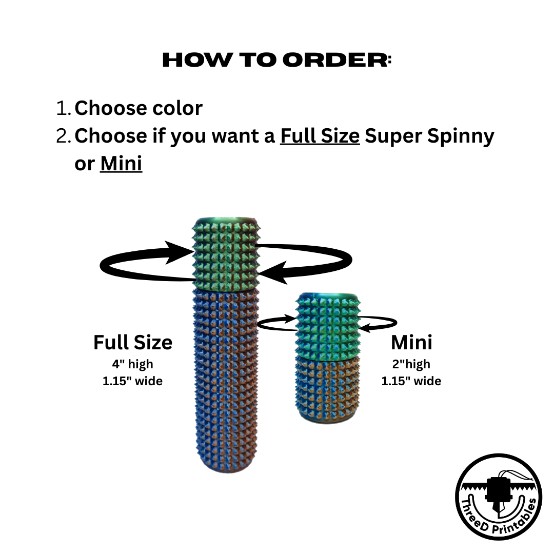 Prickly Super Spinny | Advanced Sensory Spinner